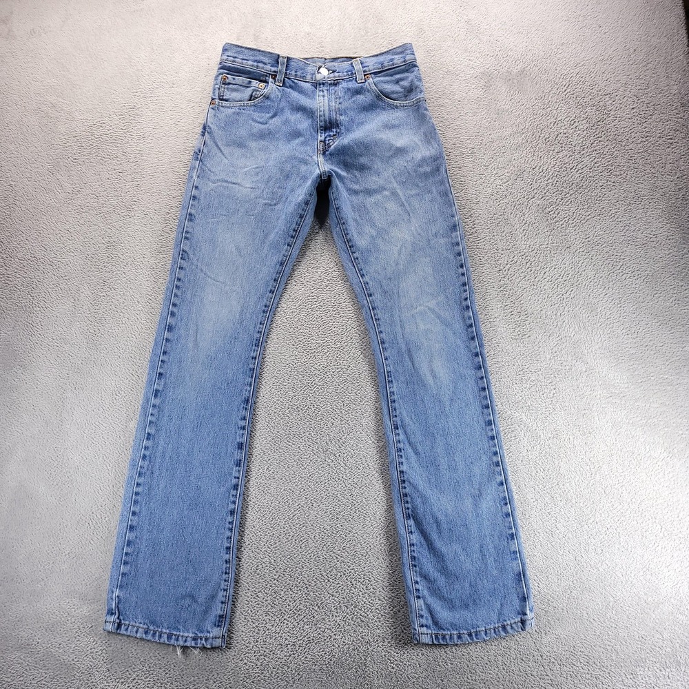 Levis 517 Jeans Mens 30x34 Blue Slim Bootcut Medium Wash Western American